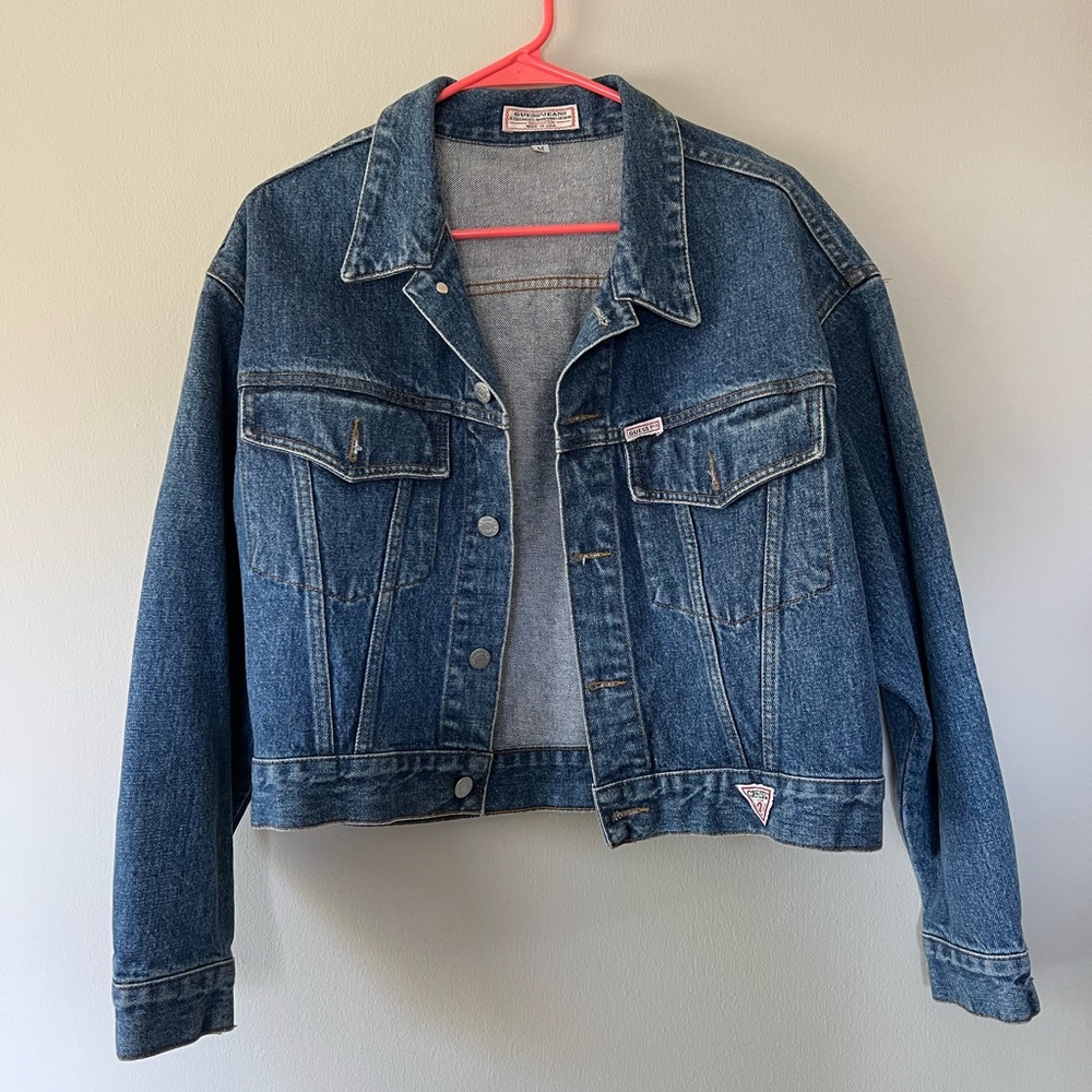 Vintage guess denim jacket